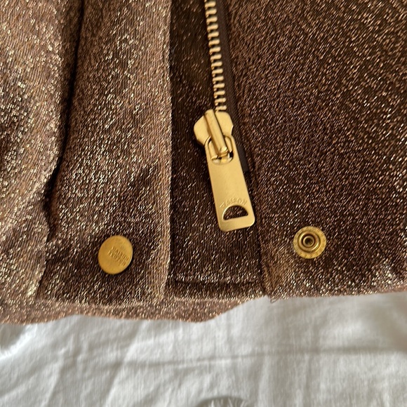 Scotch & soda lurex stargazer sparkle hooded puffer jacket fully lined size XS - Picture 7 of 9